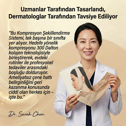 Fivelza™ Kolajen Yüz ve Çene Şekillendirici Maske