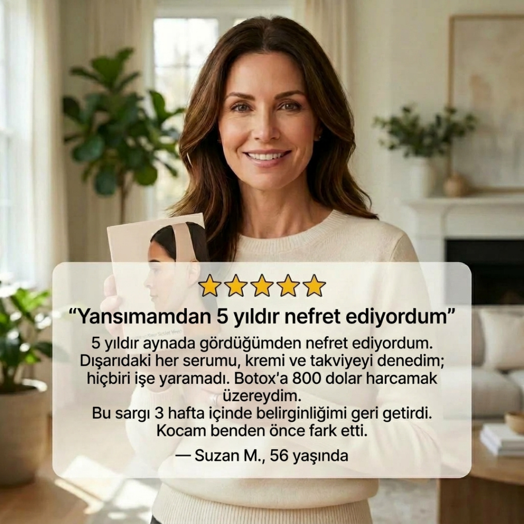 Fivelza™ Kolajen Yüz ve Çene Şekillendirici Maske